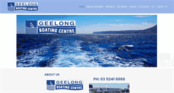 Desktop Screenshot of geelongboats.com.au