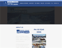 Tablet Screenshot of geelongboats.com.au